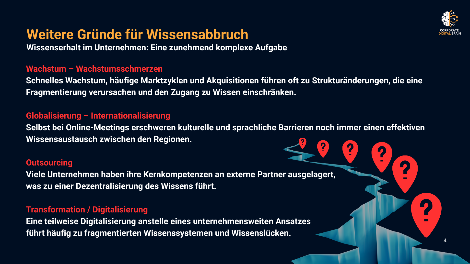 Weitere Herausforderungen Visualisierung